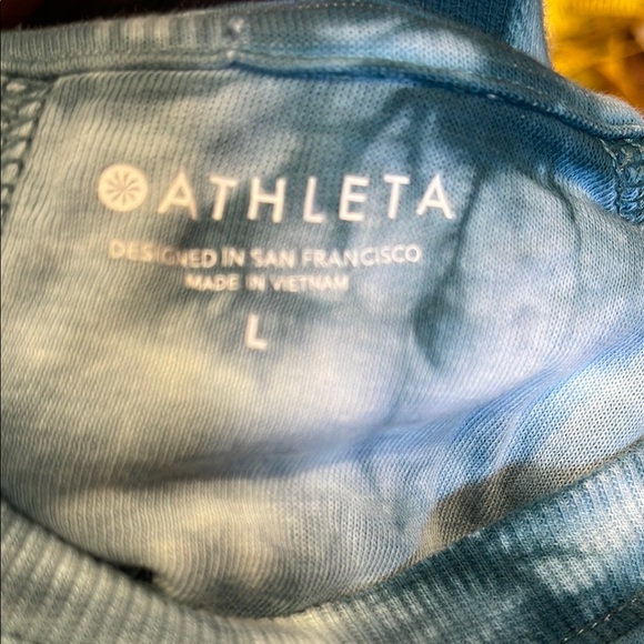 Athleta Blue Oversized sweatshirt - Picture 4 of 6